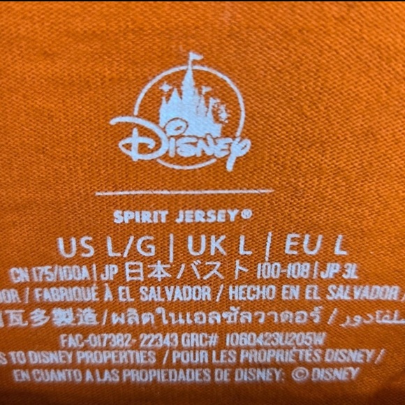 COPY - Disney Spirit Jersey Halloween orange
Unisex - Picture 3 of 5